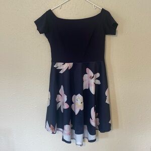 Womens off the shoulder dress